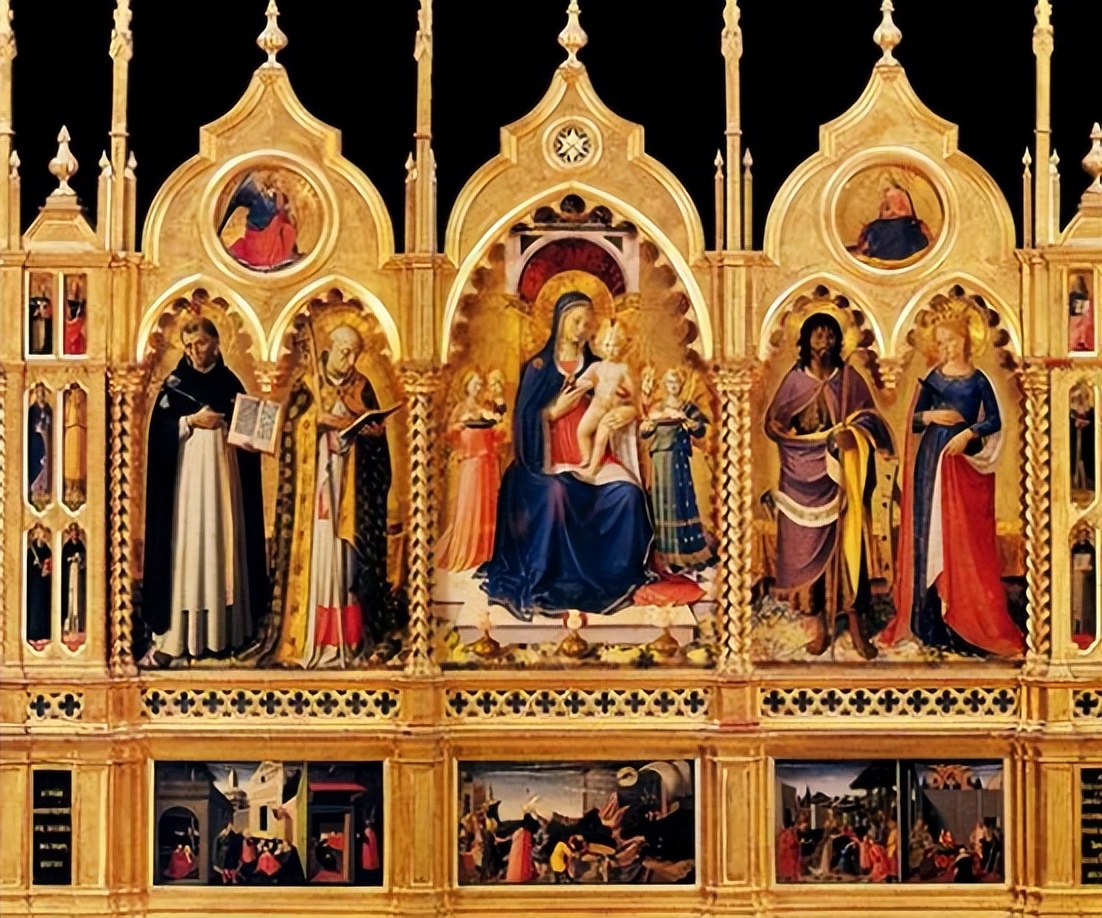 哥特式绘画艺术特色,哥特式绘画艺术