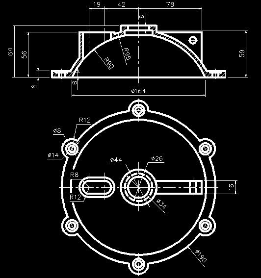 初学cad制图教程视频,cad绘图新手入门教学单线图