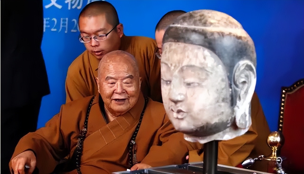 星云大师六次归乡,星云大师归还佛头的条件