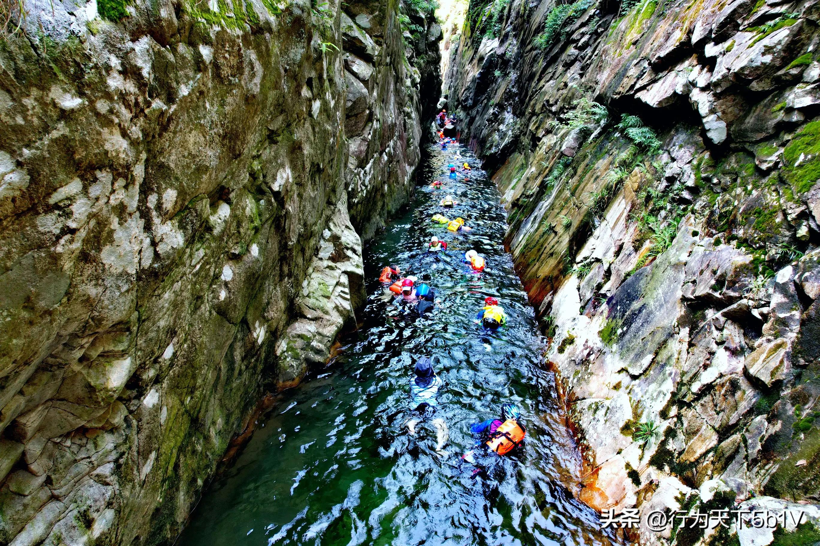 【探秘金紫山下的清凉秘境】行走在资源资江源大峡谷的风景线上