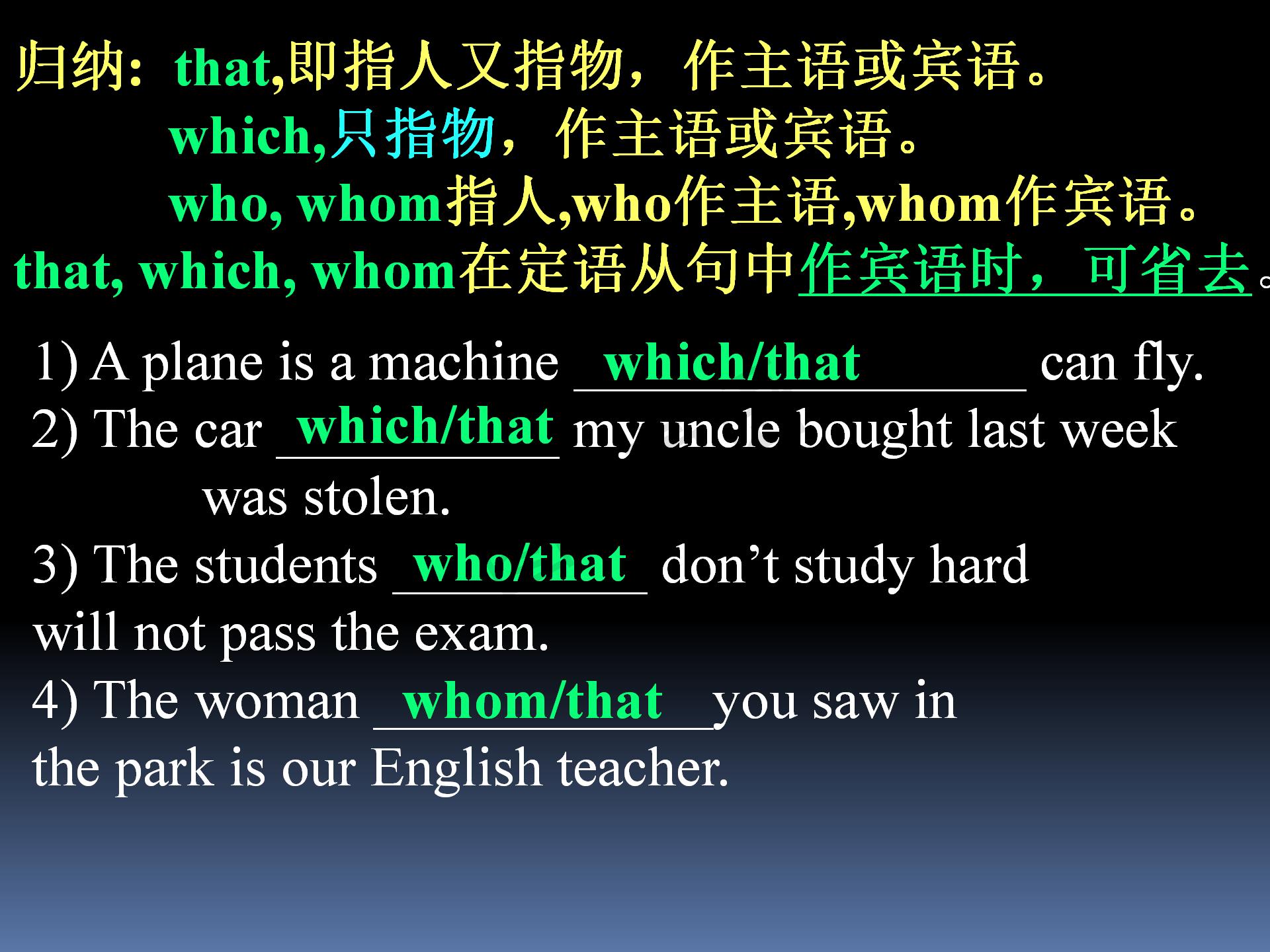 零基础英语语法之定语从句,新概念语法进阶状语从句