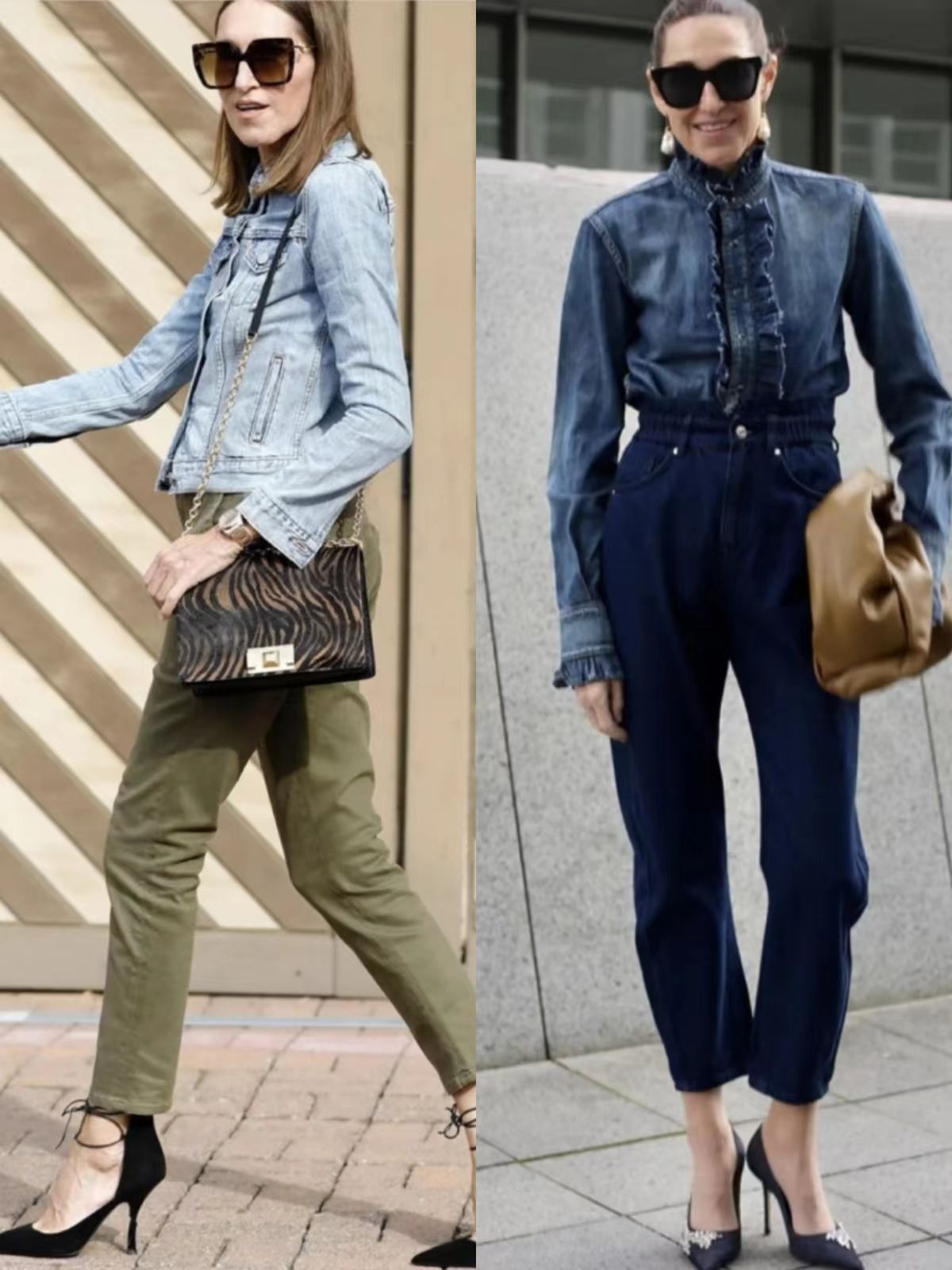 九分裤裙搭配,九分裤搭配长裙