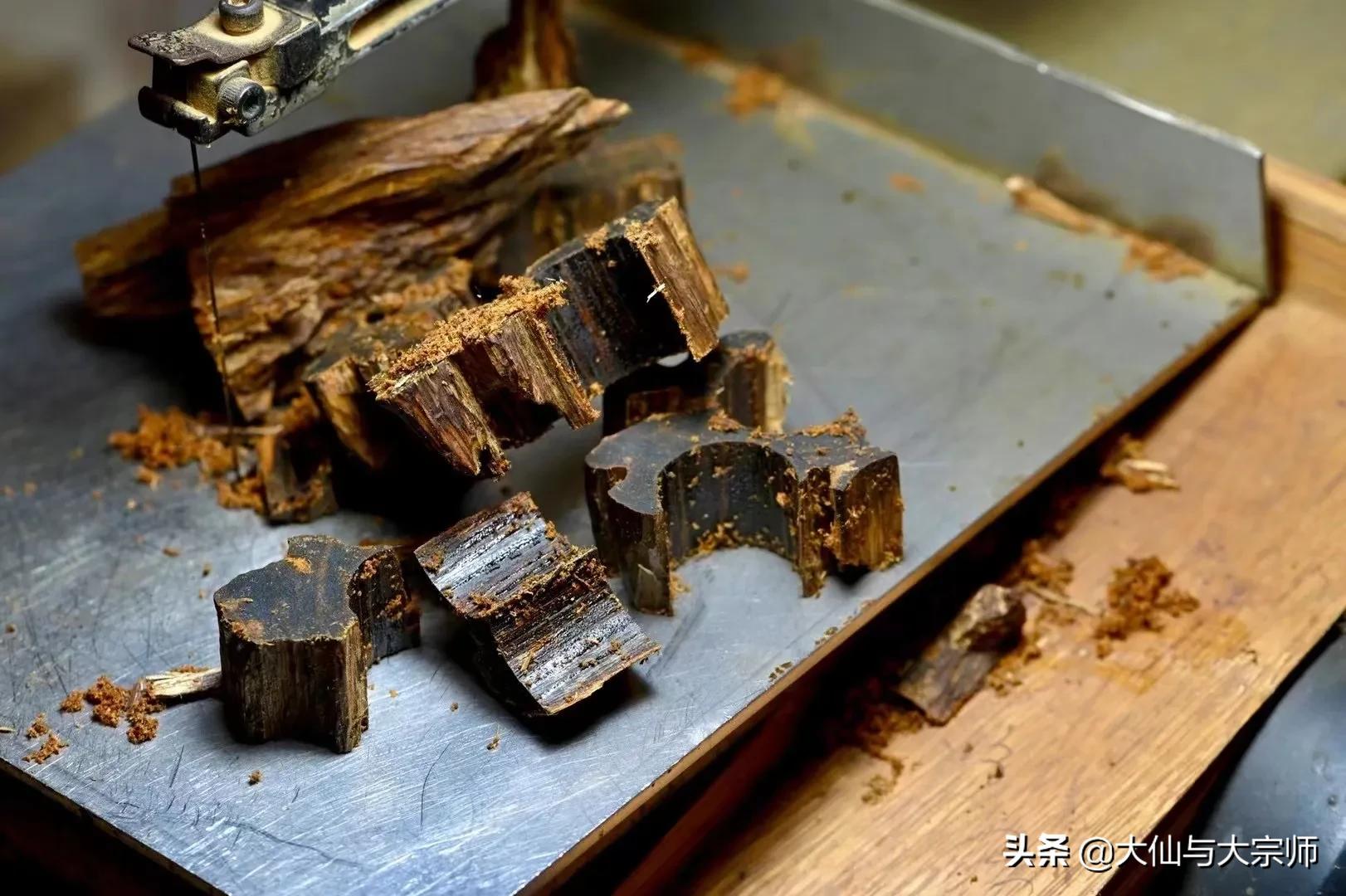 奇楠边角料,越南芽庄白奇楠边角料