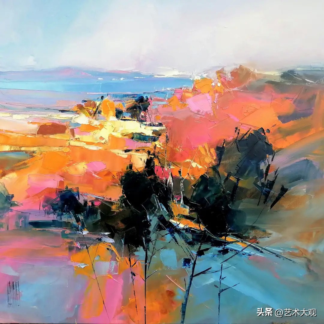 埃里克科佩尔风景油画作品欣赏,欧洲海滩风景油画作品欣赏