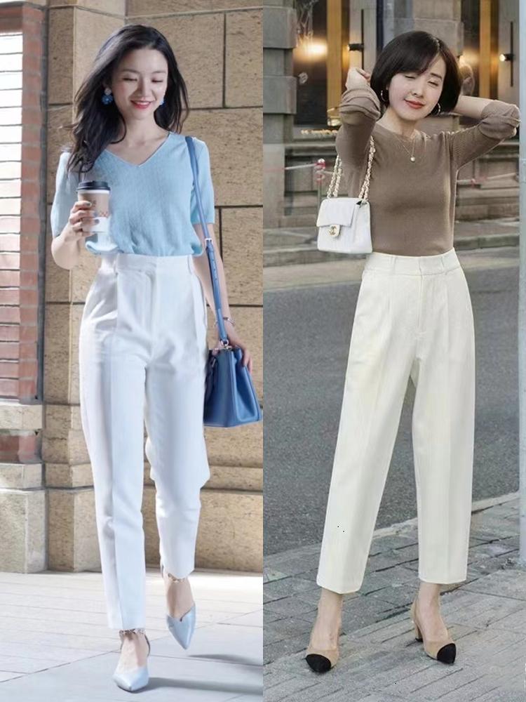 今年流行的白色裤子怎么搭配,白色裤子的多种穿搭方式