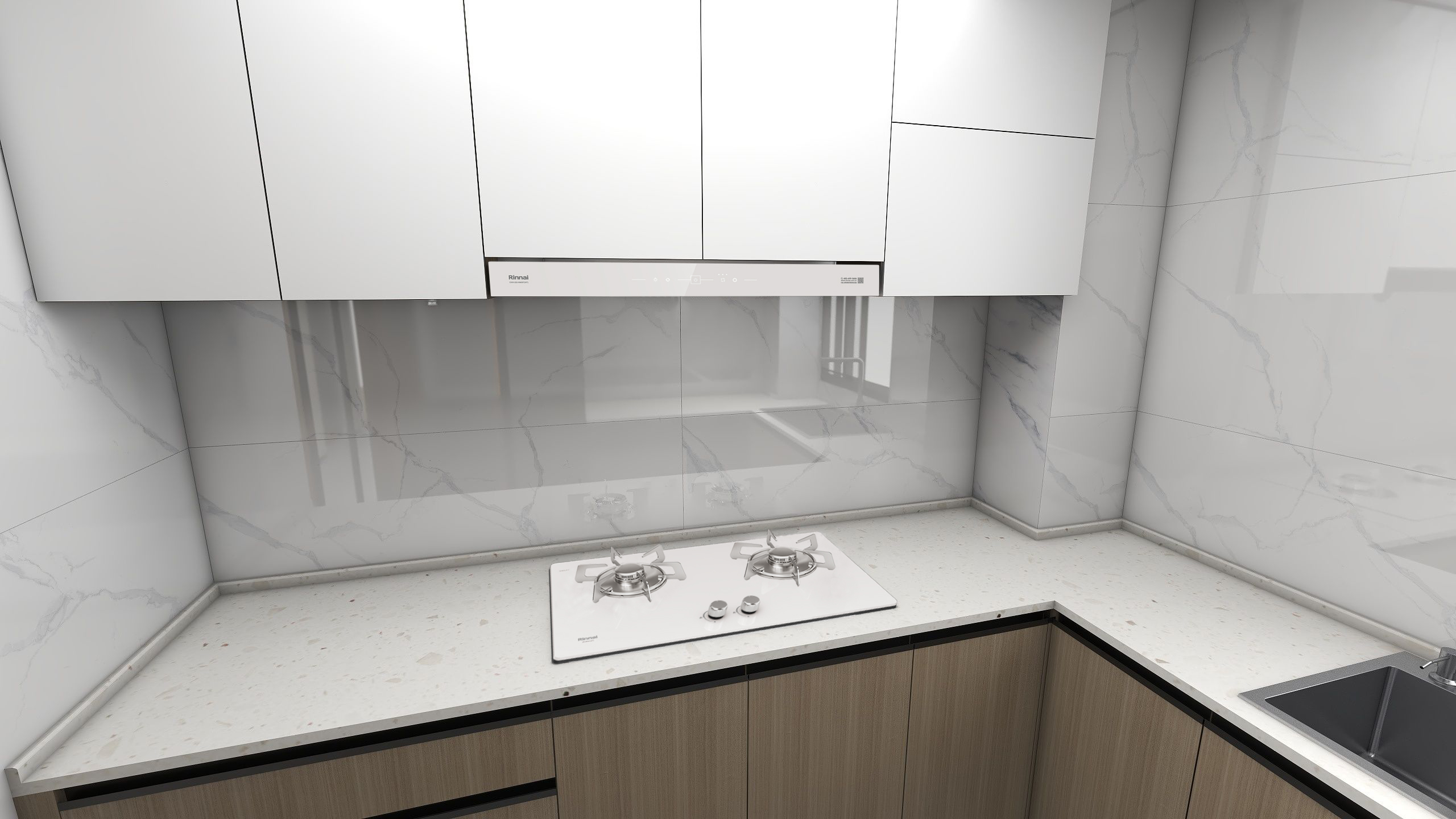 小户型客餐厅一体用冰箱隔断设计,小户型三房一厅客餐厅一体装修