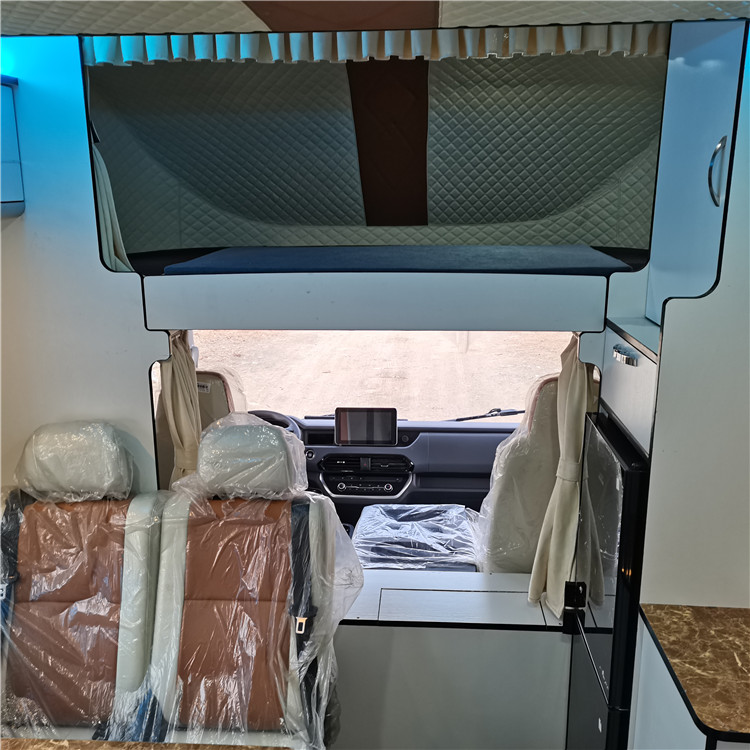 跃进房车h500平头,跃进h500后置厨卫轻卡房车