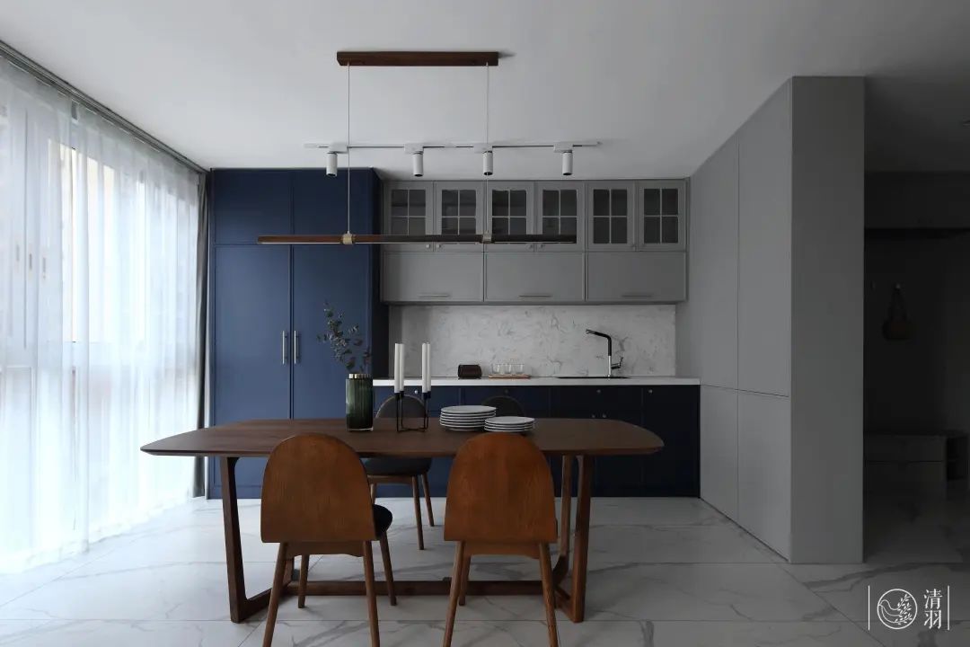 经典黑白灰的现代轻奢风,富有高级感的现代黑白灰