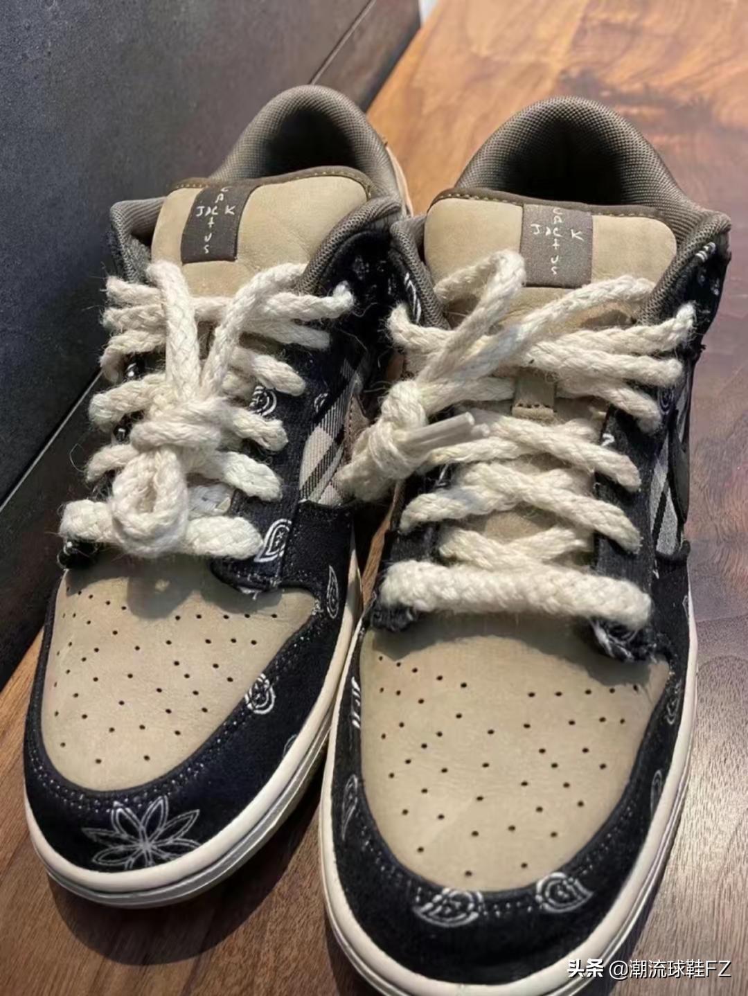 dunk腰果花每双都一样吗,sbdunk棕白腰果花撕撕乐