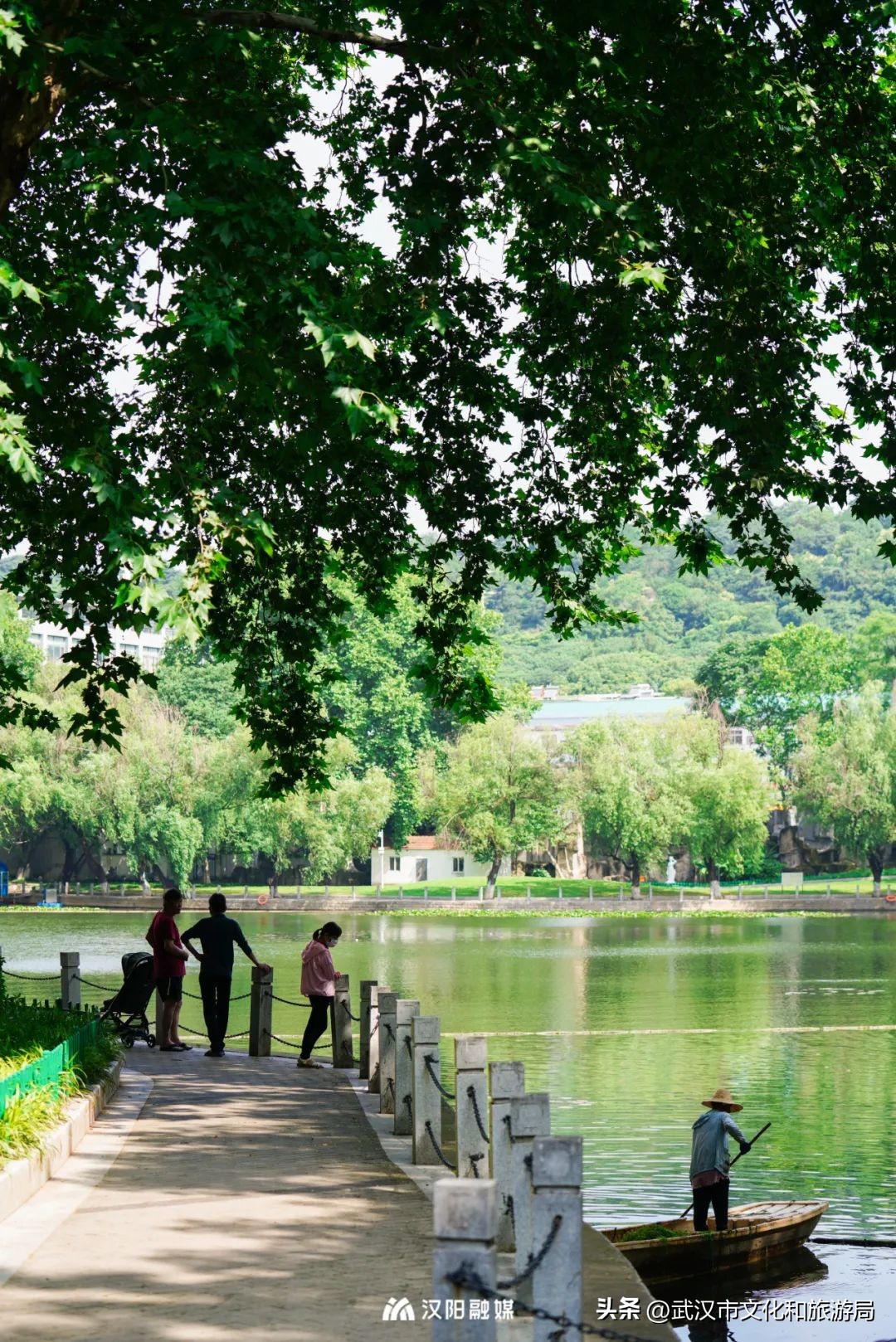 人均绿地面积第一,汉阳人人有份