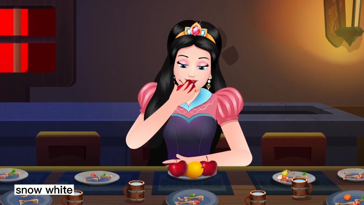 格林童话白雪公主英文阅读,白雪公主格林童话国语版