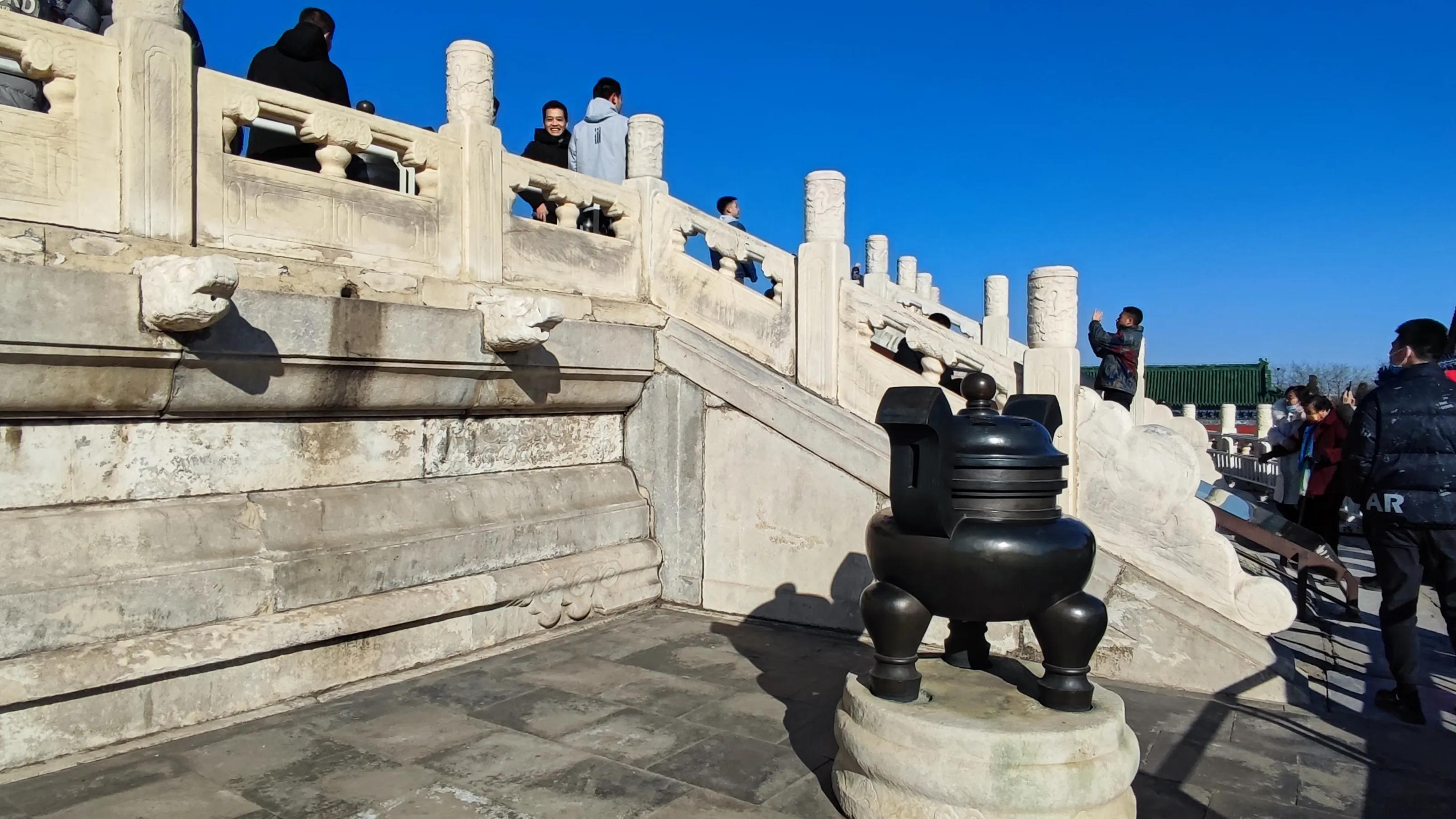 中国现存最大的古代祭祀性建筑群,古代祈年殿建造