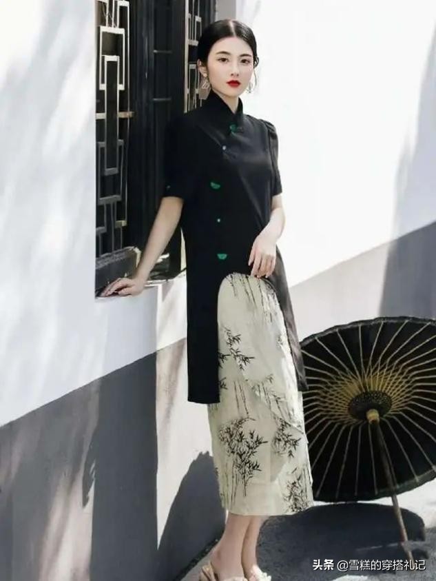 最流行40岁的打底中长款裙,40岁直筒裙时尚洋气