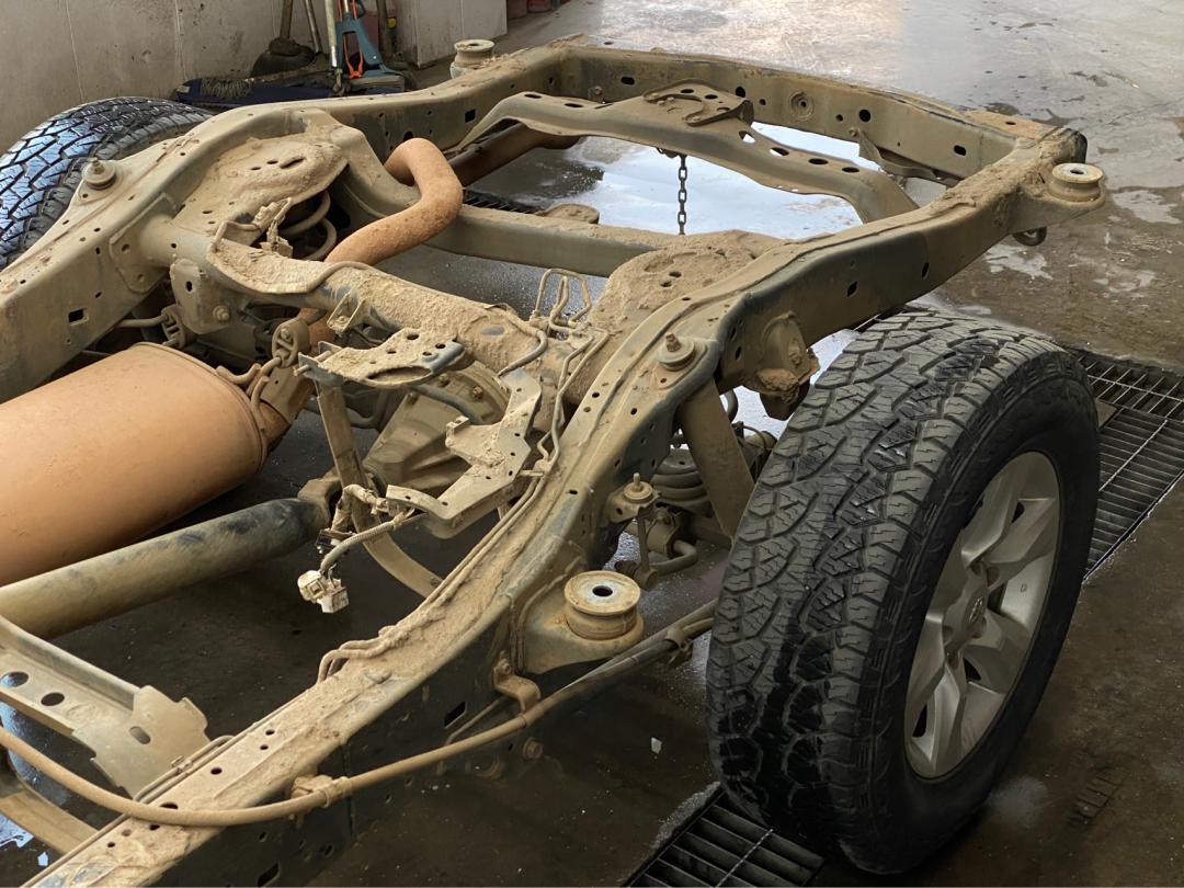 丰田霸道老车翻新升级好的出售,搞工地车翻新