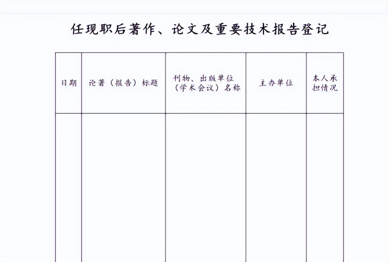 卫生专业技术副高级职称申报表,职称评审表及证书在哪里申报