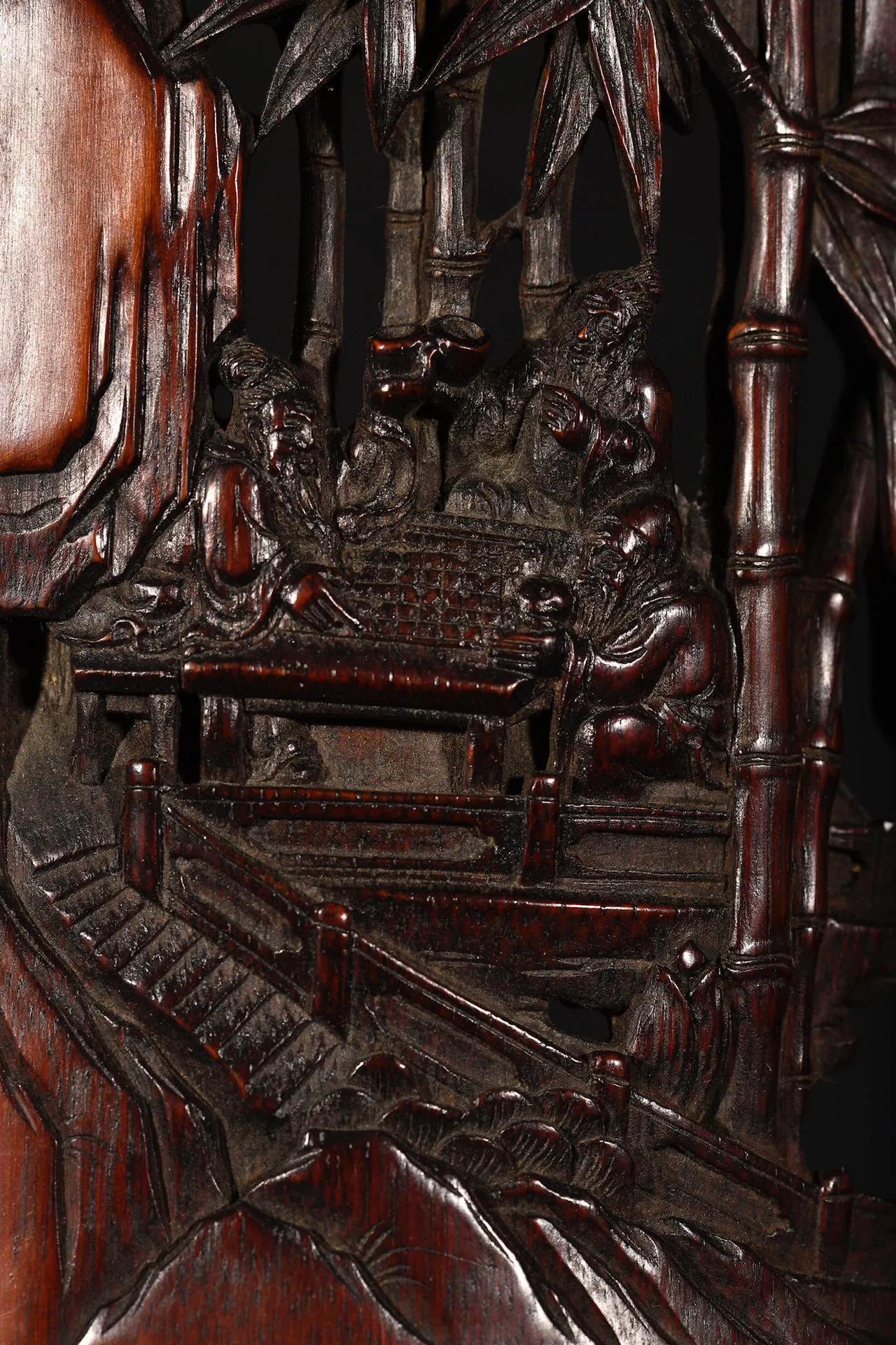 旧藏紫砂山水意境茶壶,紫砂茶壶款式名称加图片