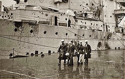 渡江前炮轰英国军舰,1947年炮轰英国军舰