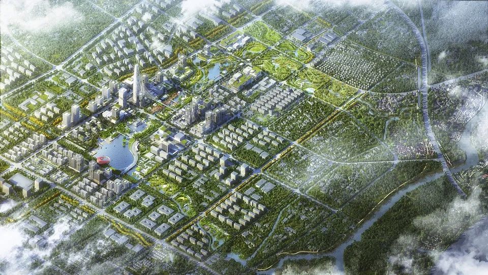 华漕前湾和大虹桥核心板块,大虹桥华漕柏悦前湾