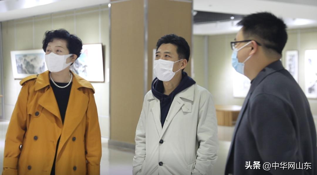 中国画山东作品展,画说中国参赛绘画