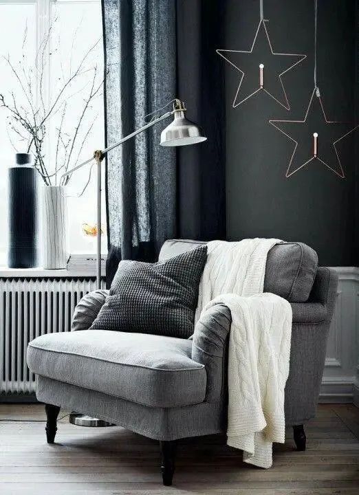 白色为主的客厅配什么颜色沙发图,客厅是白色的要选什么颜色的沙发