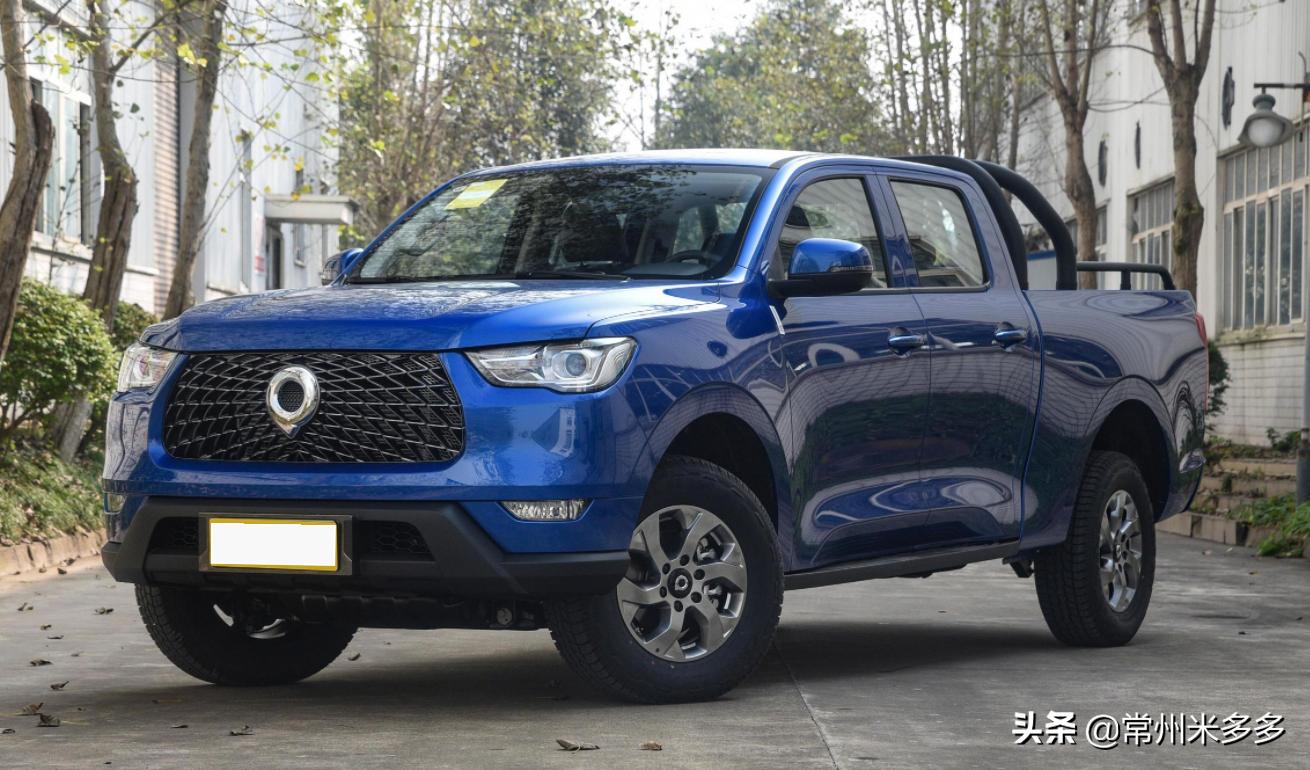 长城炮乘用版黑色13.98万适时四驱,长城炮全球版汽油四驱舒适型实测