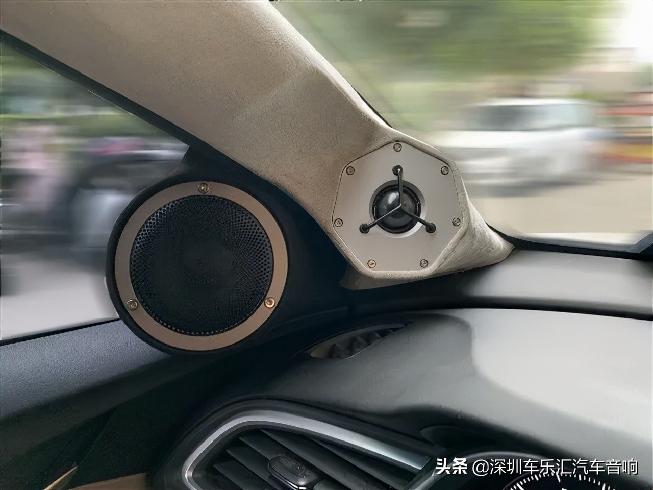 别克新英朗无损更换bose音响,别克英朗隔音音响改装方案