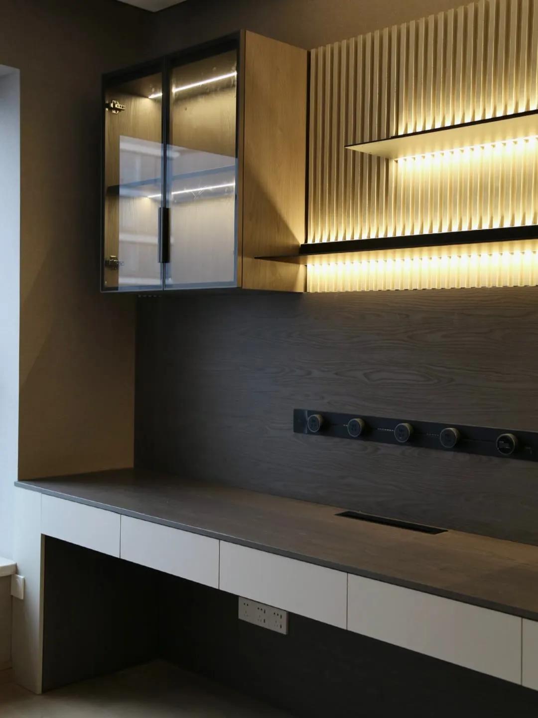 电视柜书桌一体组合,卧室衣柜书桌一体柜