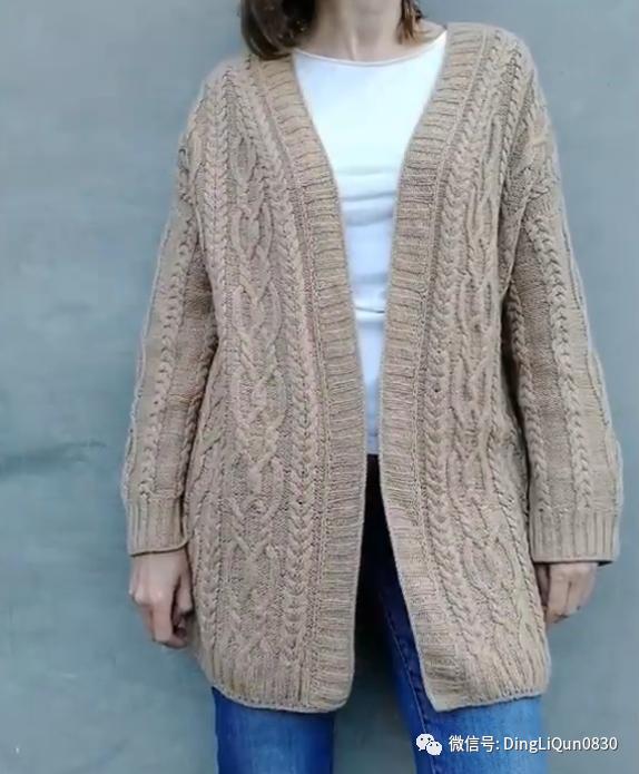 创意洋气针织开衫,针织外搭开衫中长款高档