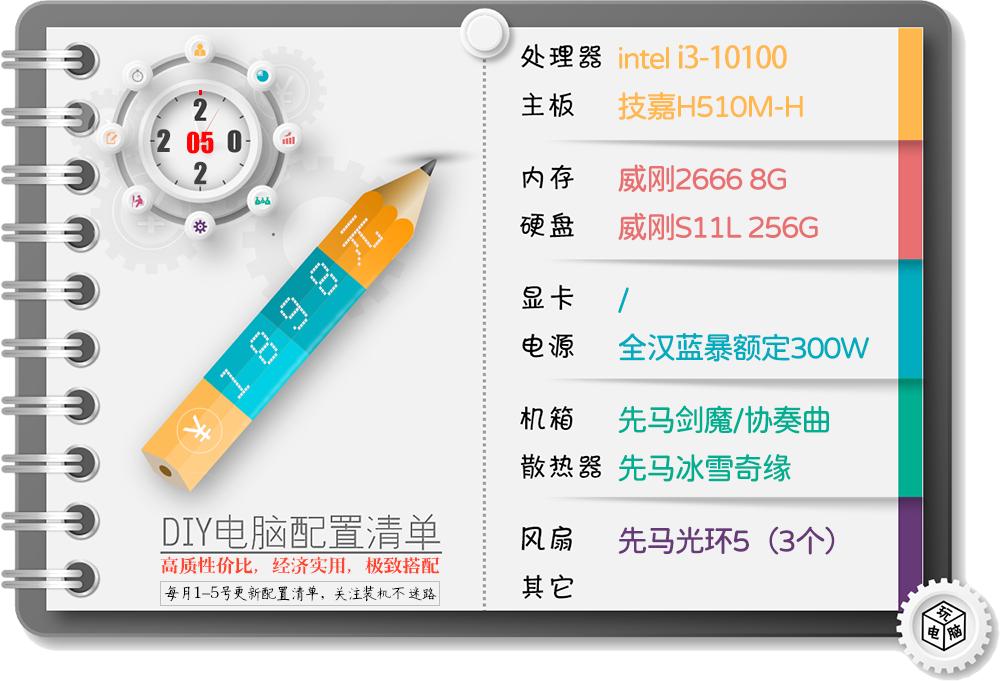 11月电脑配置推荐5000左右,2022组装电脑配置推荐6000元左右