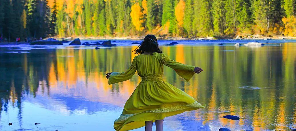 秋季喀纳斯,喀纳斯之秋风景画