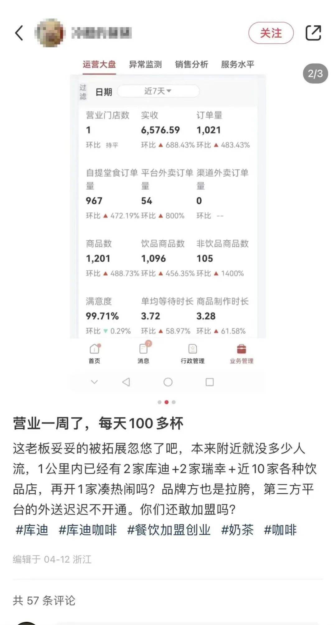 库迪加盟商陷入盈利焦虑:陪跑半年变现无望