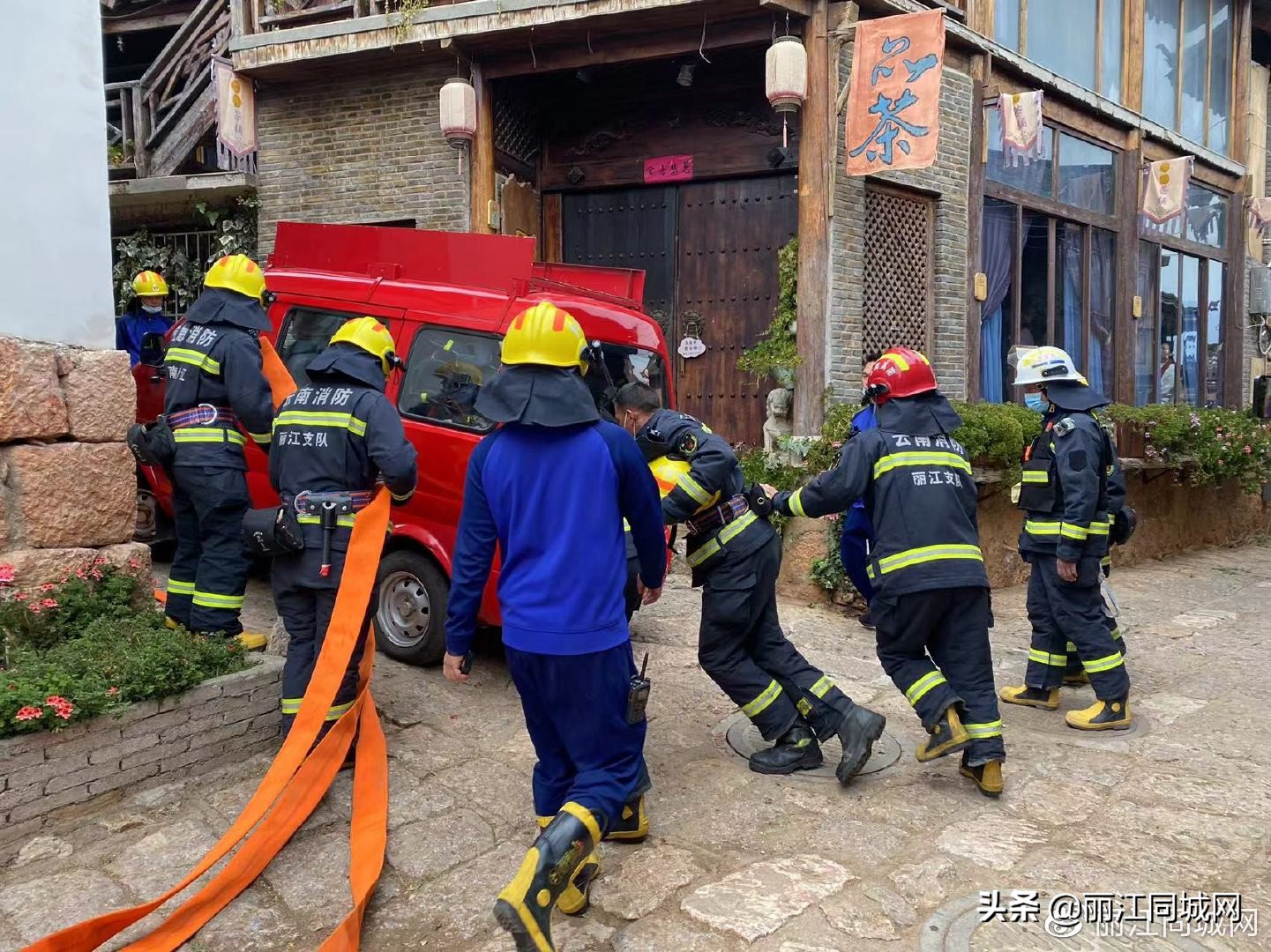 束河古镇火情,束河火灾