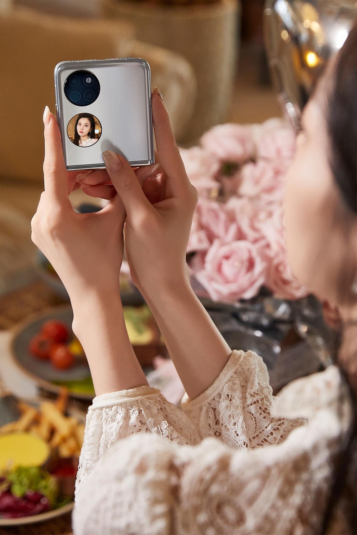 华为pockets单手翻盖,华为pockets翻盖