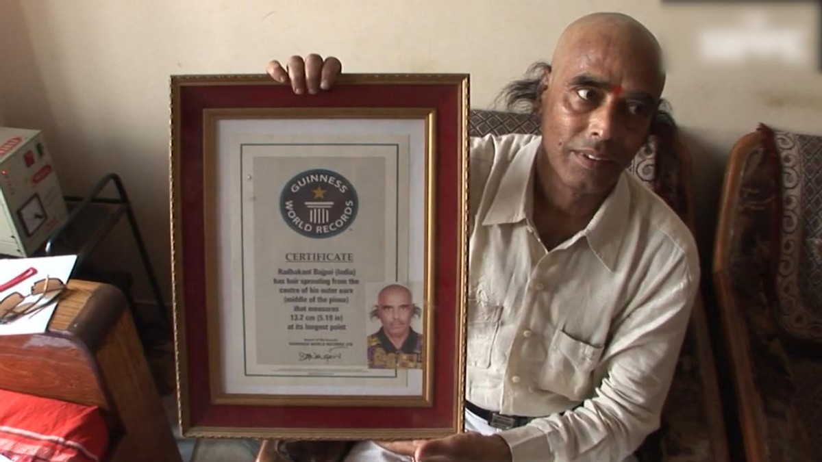 世界上身体部位最奇特的五个人,世界上身体最长的一个部位