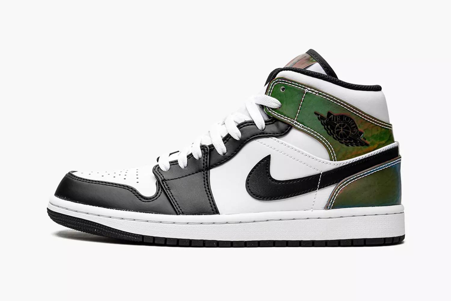 耐克airjordan1mid黑白鉴别,球鞋推荐500以内高颜值nike