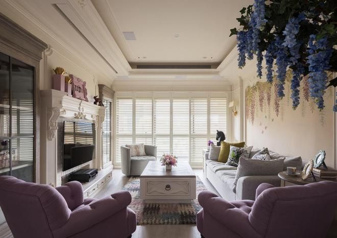 2022流行色长春花蓝,长春花蓝高级感配色