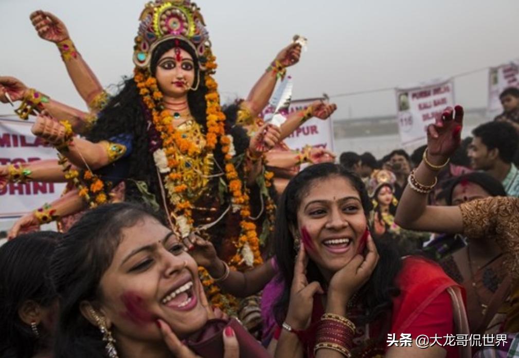 印度庆典女神节,印度女神节完整视频