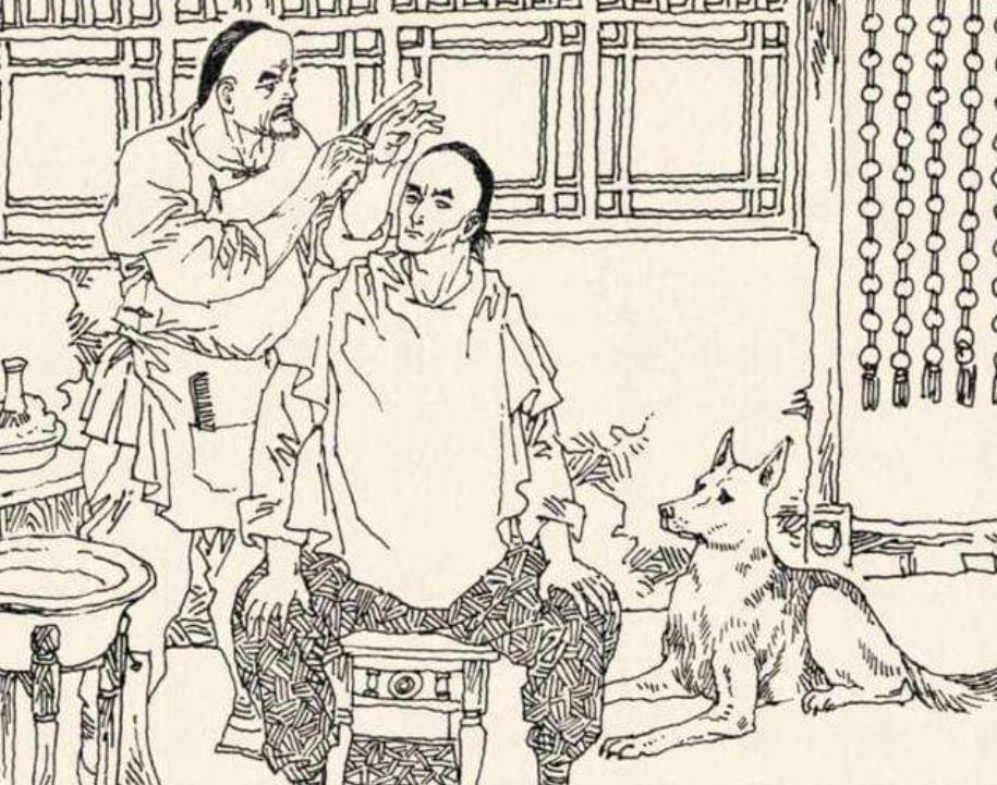 诡异剃头老人民间故事,民间故事剃头匠