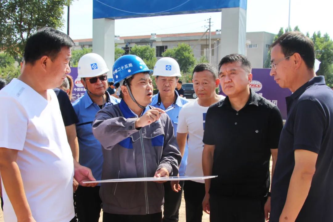 王飞虎率队调研全县重点项目工作,区长调研督导重点项目报道