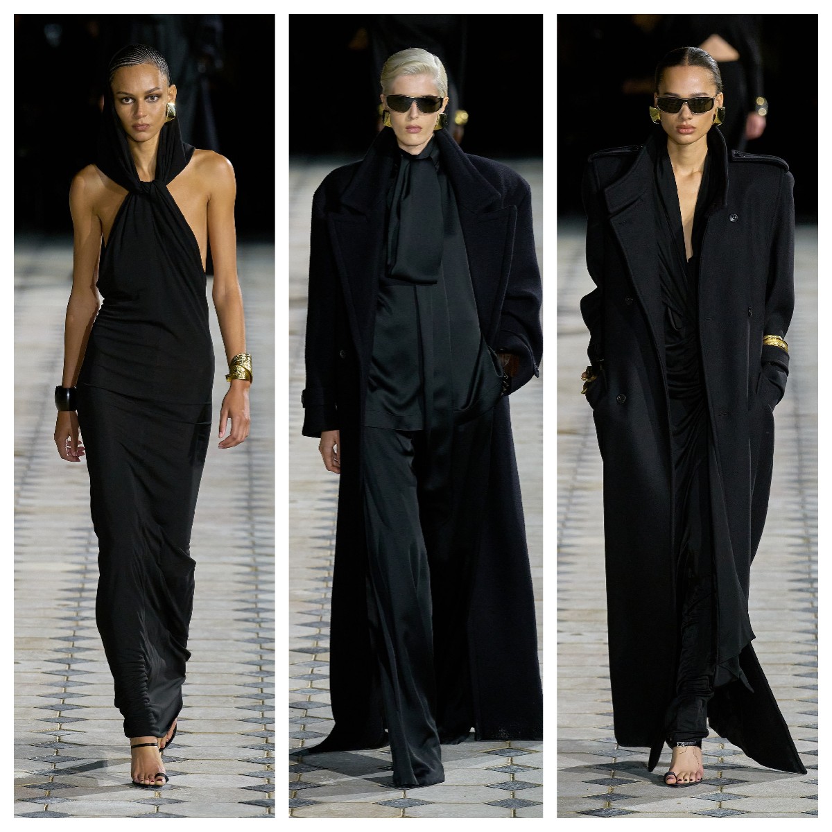 巴黎时装周saint,saintlaurent圣罗兰时装周