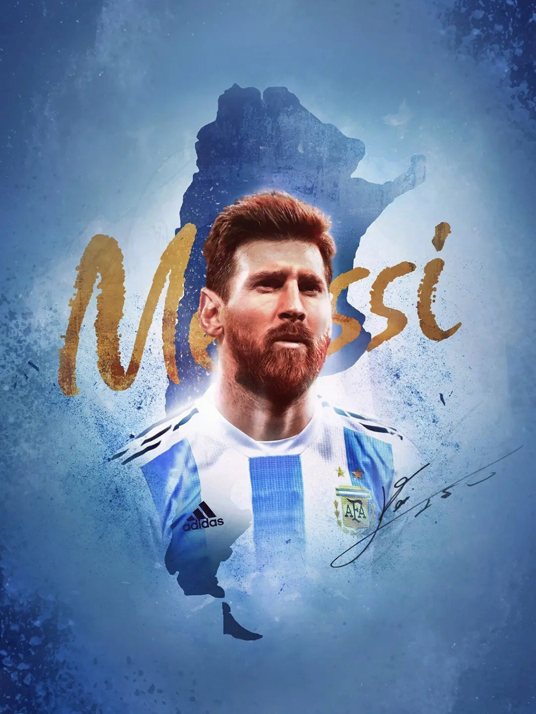 世界杯最新梅西壁纸,梅西阿根廷电脑壁纸