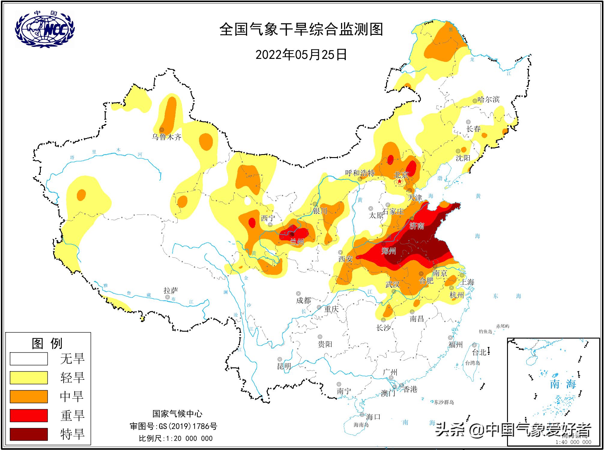 河南山东高温干旱预警,河南山东等局地迎大暴雨