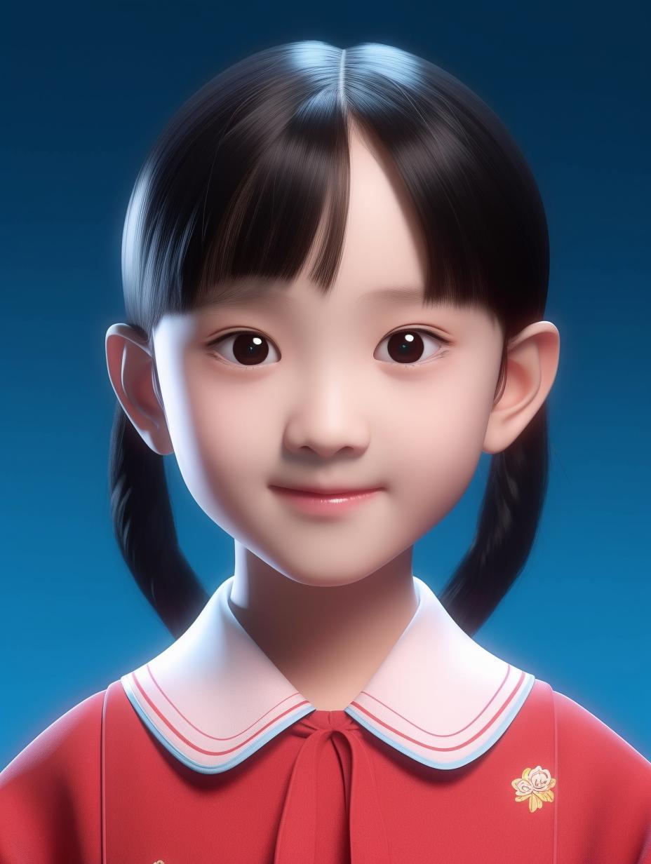 ai萌娃头像生成教程,ai用图片生成动漫