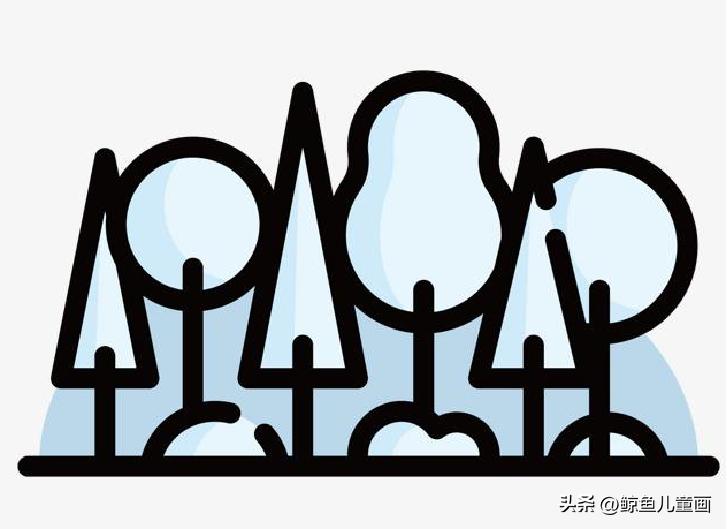 几何森林绿植,几何森林风景