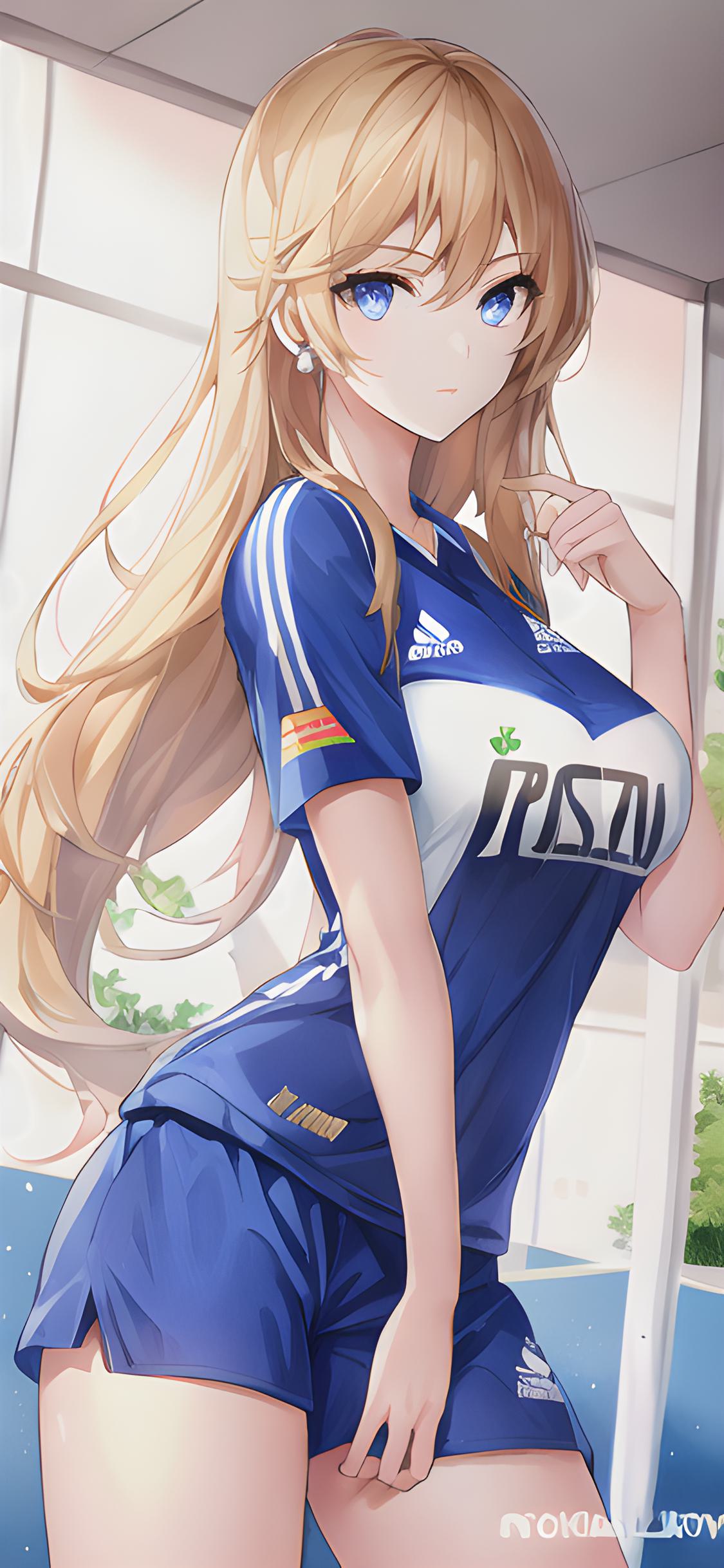 ai绘画萌新,ai画的足球运动员