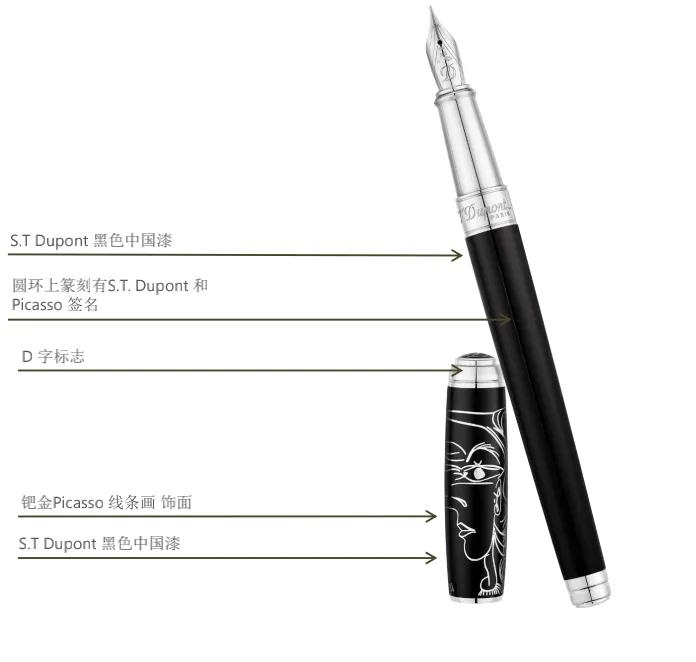 都彭毕加索黑漆面朗声打火机,都彭毕加索纯铜朗声打火机蓝金