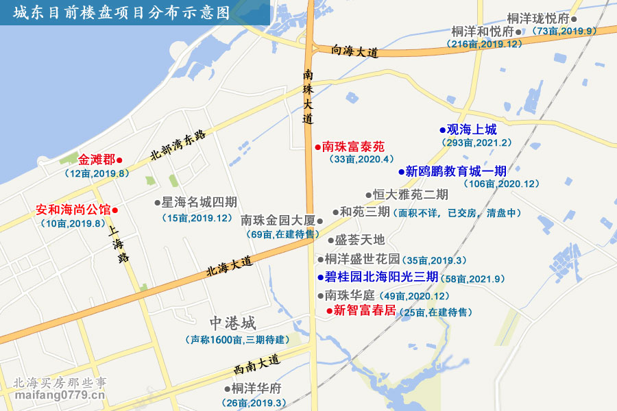 2019北海看房视频,北海看房最好的地段
