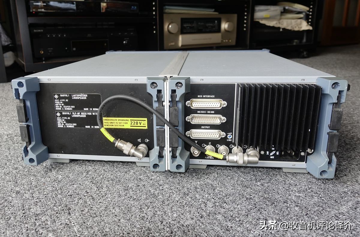 罗德与施瓦茨EK890接收机，1991年首发，胜过大多数当代设备？