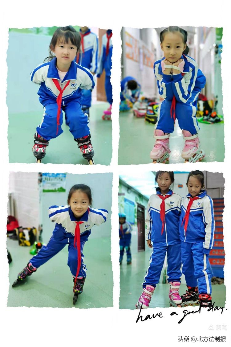 「87中小学南校区·落实双减」心动“轮”滑，“滑”出精彩——轮滑社团成果汇报展示（七）