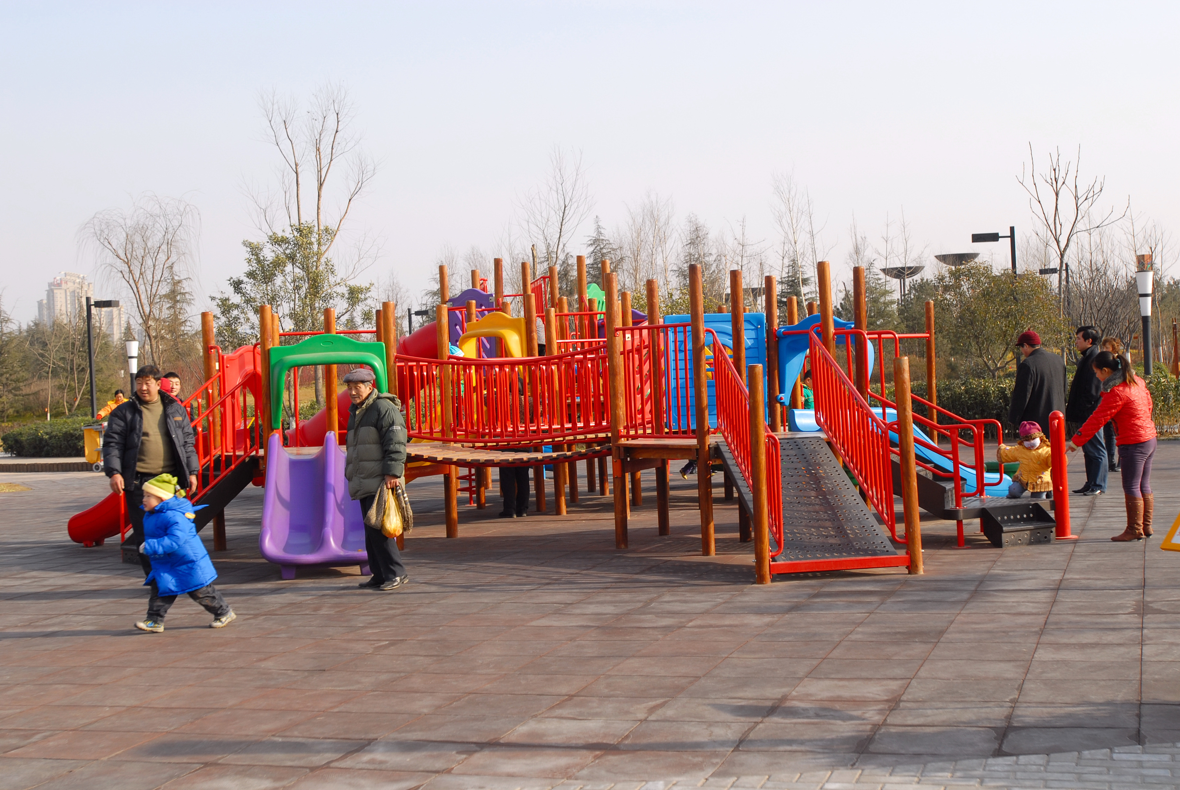 2007年的西安城市运动公园